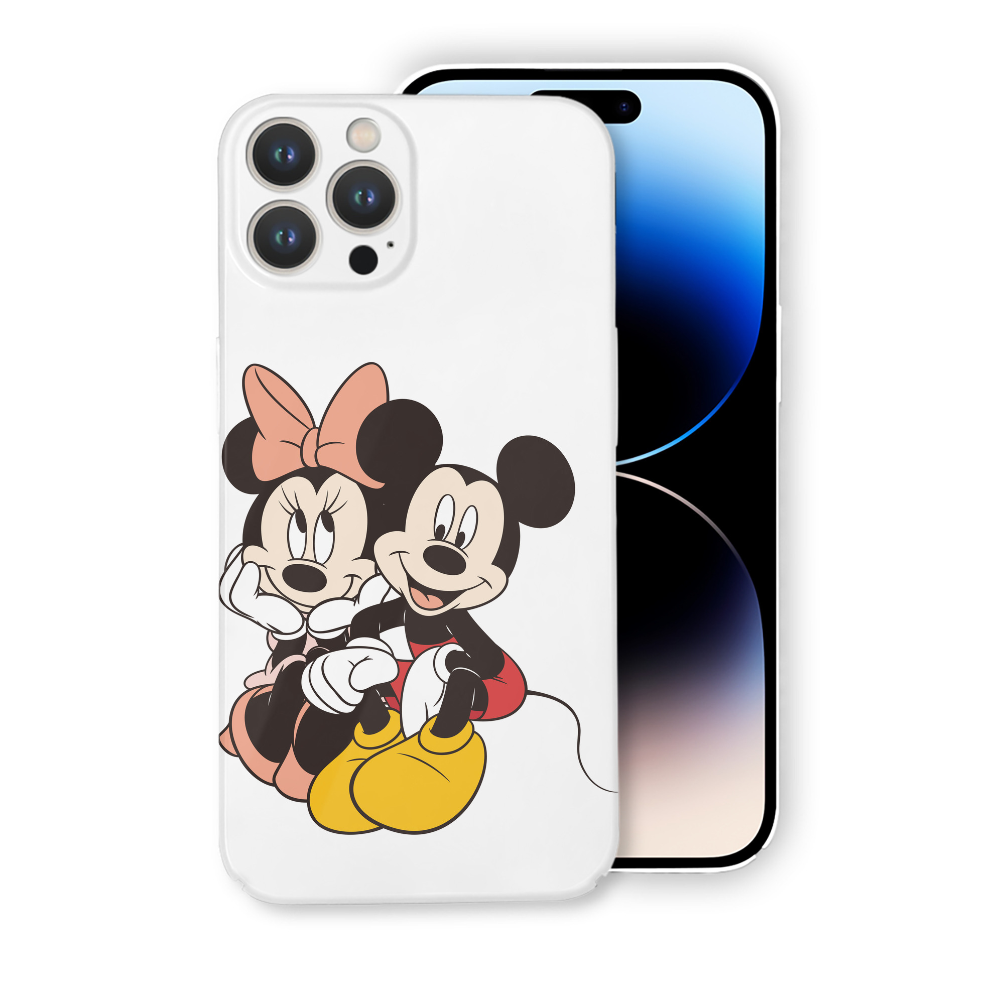 （画像用） ミッキーマウス Mickey Mouse 【iPhone 14シリーズ対応】ハードケース